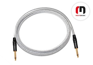 Kabel Gitarowy Red's Music GCF1130BW FOP (Jack-Jack) 3 metry