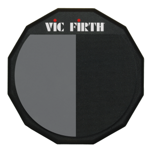 Pan perkusyjny dwustrefowy, VIC FIRTH Practice Pad, PAD12H, Hard Surface, 12"