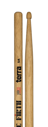 VIC FIRTH Terra Series, 5AT, Wood Tip (Pałki perkusyjne)