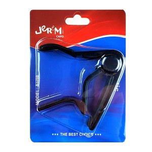 Kapodaster do gitary akustycznej elektrycznej JEREMI AU10 czarny