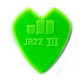 Dunlop Kirk Hammett  Jazz III (kostka gitarowa 1,38 mm, zielona)
