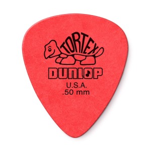 Dunlop Tortex 0,50 (Kostka gitarowa czerwona)