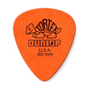 Dunlop Tortex 0,60 (Kostka gitarowa pomarańczowa)