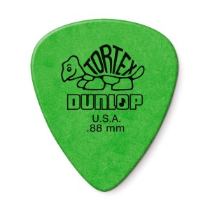 Dunlop Tortex 0,88 (Kostka gitarowa zielona)
