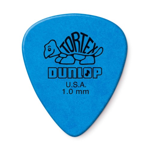 Dunlop Tortex 1.0 (Kostka gitarowa niebieska)