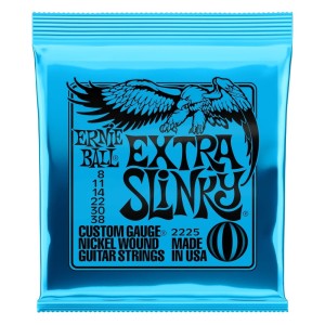 Ernie Ball 2225 (8-38) Extra Slinky (struny do gitary elektrycznej)