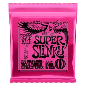 Ernie Ball 2223 (9-42) Super Slinky (struny do gitary elektrycznej)