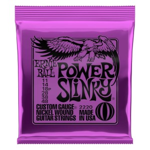 Ernie Ball 2220 (11-48) Power Slinky (struny do gitary elektrycznej)