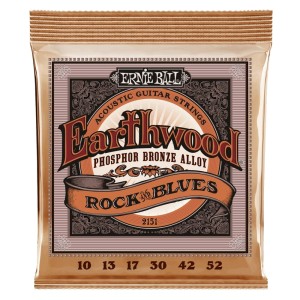 Ernie Ball 2151 Earthwood, Phosphor Bronze (10-52) (struny do gitary akustycznej)