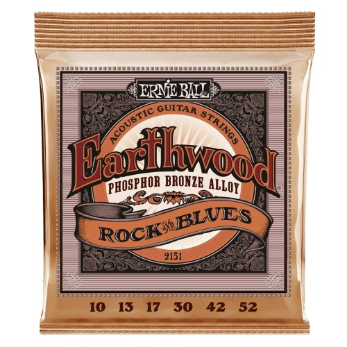 Ernie Ball 2151 Earthwood, Phosphor Bronze (10-52) (struny do gitary akustycznej)