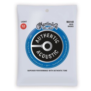 Martin MA140  Authentic Acoustic, 12-54, (Bronze 80/20)