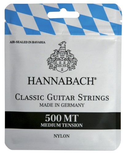 Hannabach Serie 500 Medium Tension (Struny do gitary klasycznej, średni naciąg)