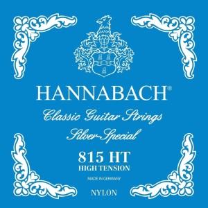 Hannabach Serie 815 High tension Silver Special (Struny do gitary klasycznej, mocny naciąg)