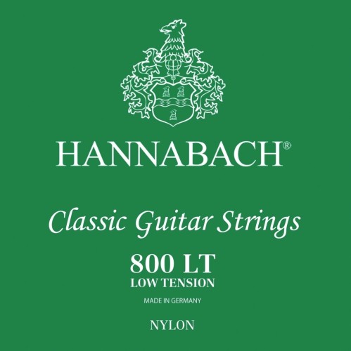 Hannabach Serie 800 Low tension (Struny do gitary klasycznej, lekki naciąg)