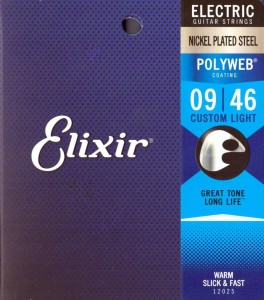 Elixir POLYWEB (9-46) Custom Light - (struny do gitary elektrycznej)