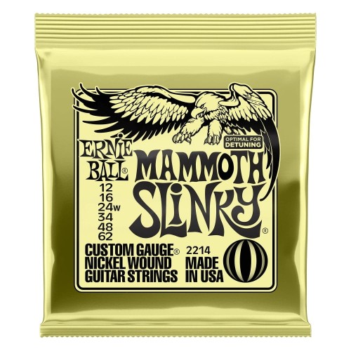 Ernie Ball 2214 (12-62) Mammoth Slinky (Struny do gitary elektrycznej)