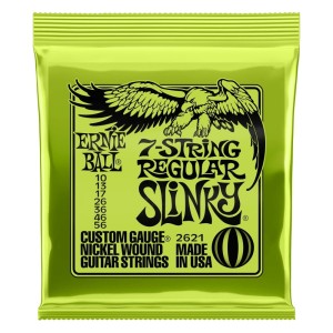 Ernie Ball 2621 (10-56) 7 String Regular Slinky (Struny do gitary elektrycznej, 7-strunowej)