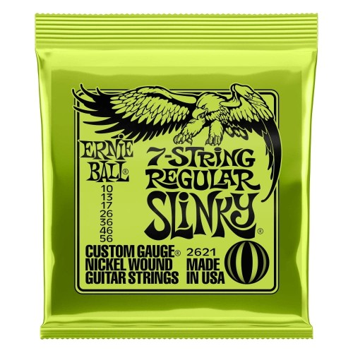Ernie Ball 2621 (10-56) 7 String Regular Slinky (Struny do gitary elektrycznej, 7-strunowej)