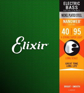Elixir 14002 Super Light (40-95) NW Long Scale (Struny do gitary basowej)