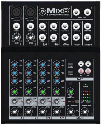MACKIE MIX 8 - mikser analogowy