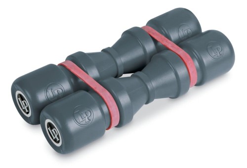 Latin Percussion - shaker podwójny szary