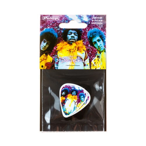 DUNLOP JHP01M- zestaw 6szt. kostek gitarowych sygn. Hendrix