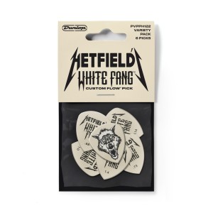 DUNLOP PVPPH122- zestaw 6szt. kostek gitarowych sygn. Hetfield
