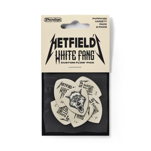 DUNLOP PVPPH122- zestaw 6szt. kostek gitarowych sygn. Hetfield