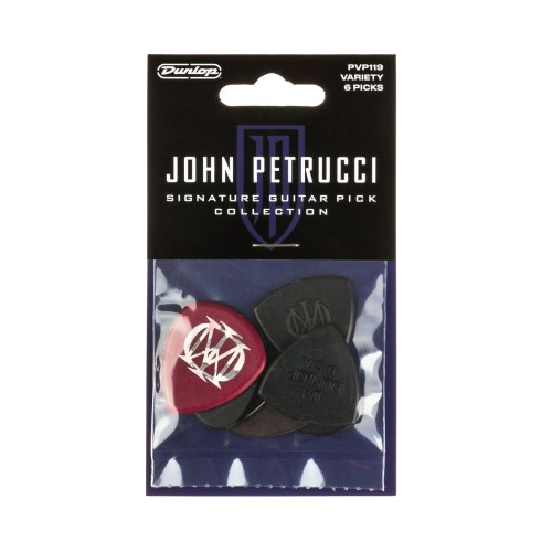 DUNLOP PVP119- zestaw 6szt. kostek gitarowych sygn. Petrucci