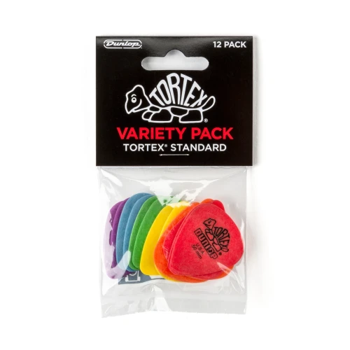 DUNLOP PVP418- zestaw 12szt. kostek gitarowych mix
