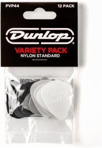 DUNLOP PVP44 - zestaw 12szt. kostek gitarowych mix