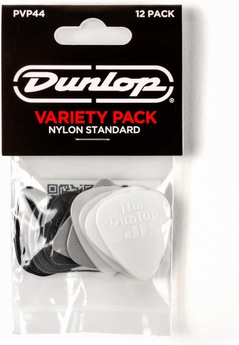 DUNLOP PVP44 - zestaw 12szt. kostek gitarowych mix