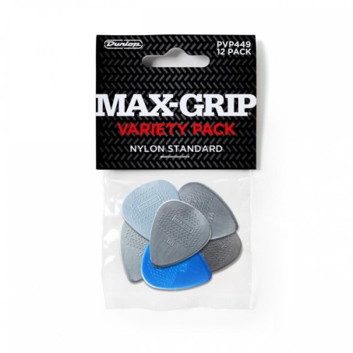DUNLOP PVP449 - zestaw 12szt. kostek gitarowych mix