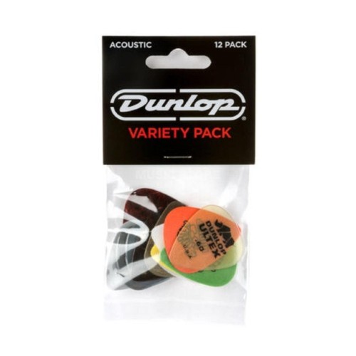 Dunlop PVP112 - zestaw 12 kostek do gitary akustycznej