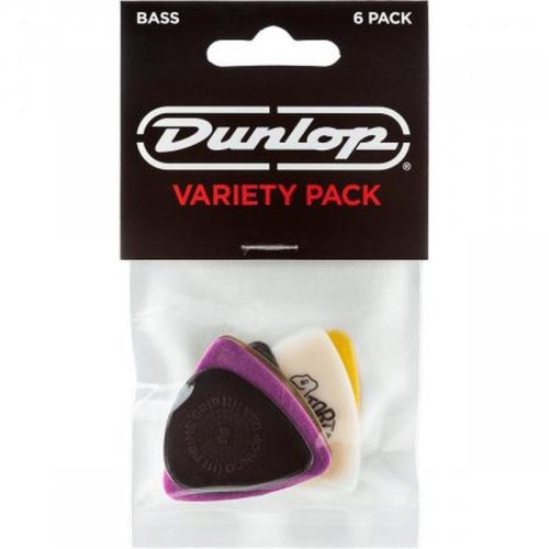 Dunlop PVP117 - zestaw 6ciu kostek dedykowanych dla basistów