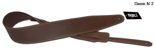 Skórzany pas gitarowy RALI BJ3 (brązowy)