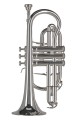 GEWA Germany CR651 Ambition – Kornet w stroju Bb, posrebrzany