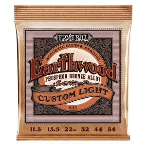 Ernie Ball 2145 Earthwood, Phosphor Bronze (11,5-54) (struny do gitary akustycznej)